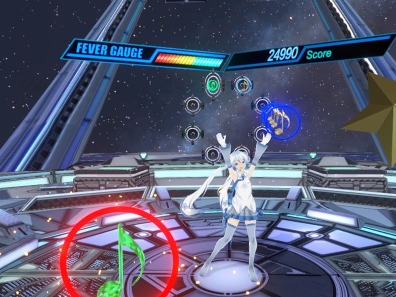Hatsune Miku VR — скриншот 1