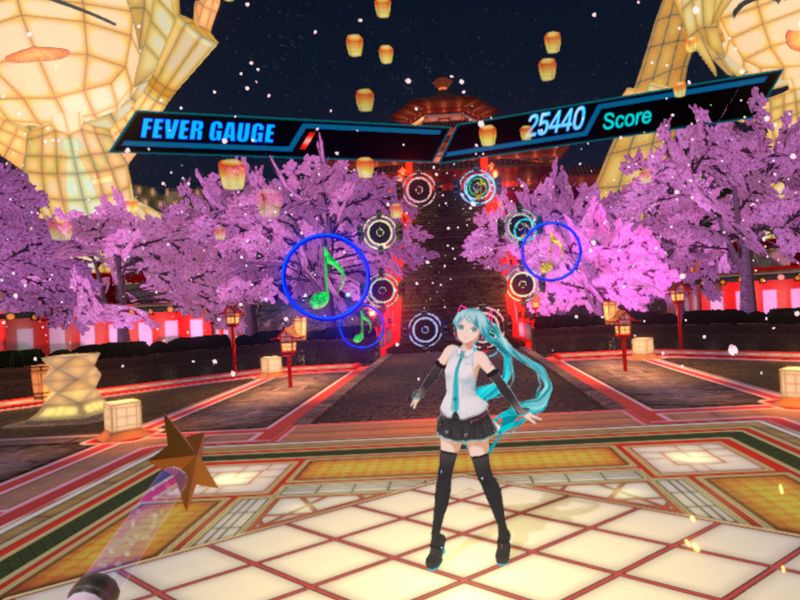 Hatsune Miku VR — скриншот 5