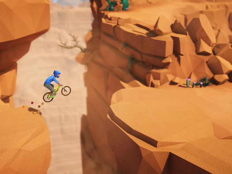 Lonely Mountains Downhill — скриншот 1