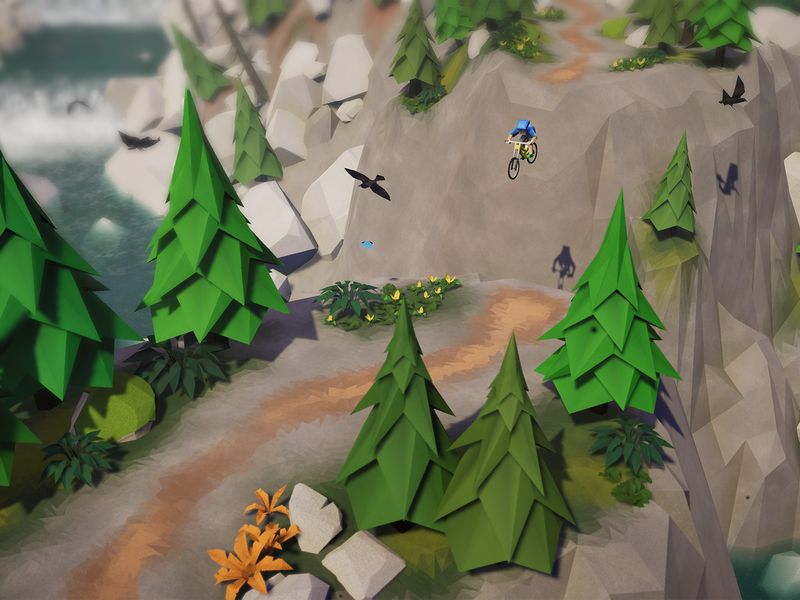 Lonely Mountains Downhill — скриншот 5