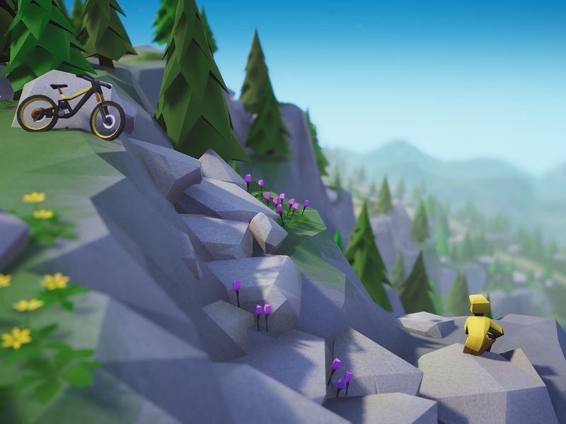 Lonely Mountains Downhill — скриншот 4