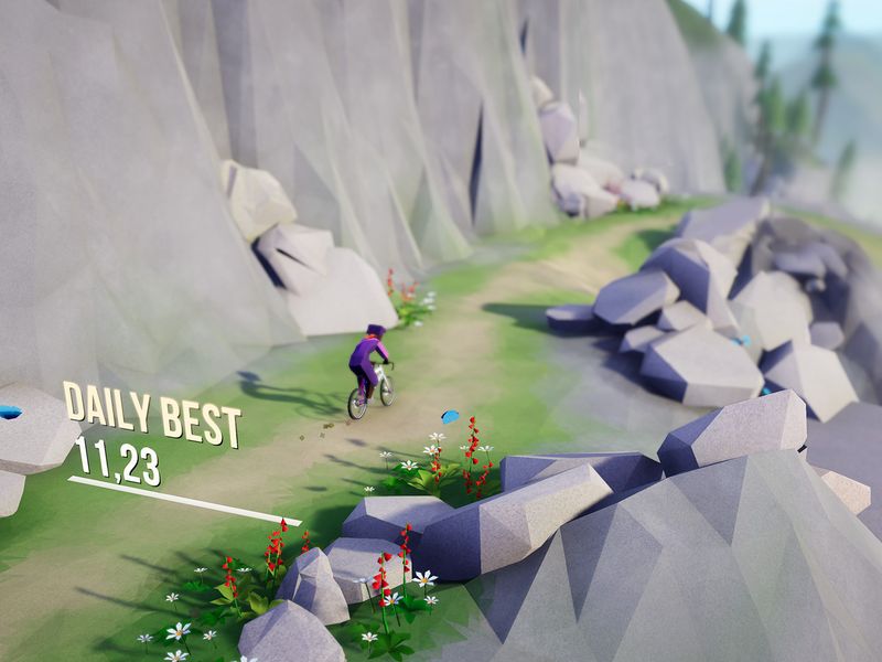 Lonely Mountains Downhill — скриншот 2