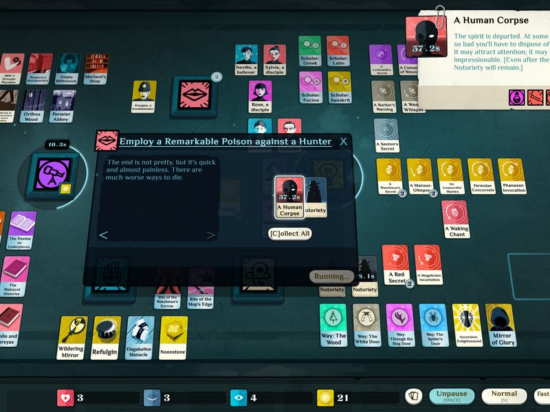 Cultist Simulator — скриншот 1