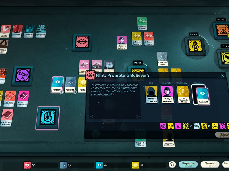 Cultist Simulator — скриншот 2