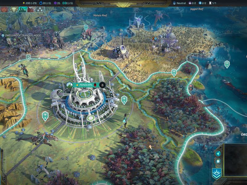 Age of Wonders Planetfall — скриншот 2