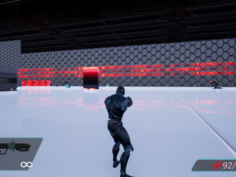 Cyborg Invasion Shooter — скриншот 2