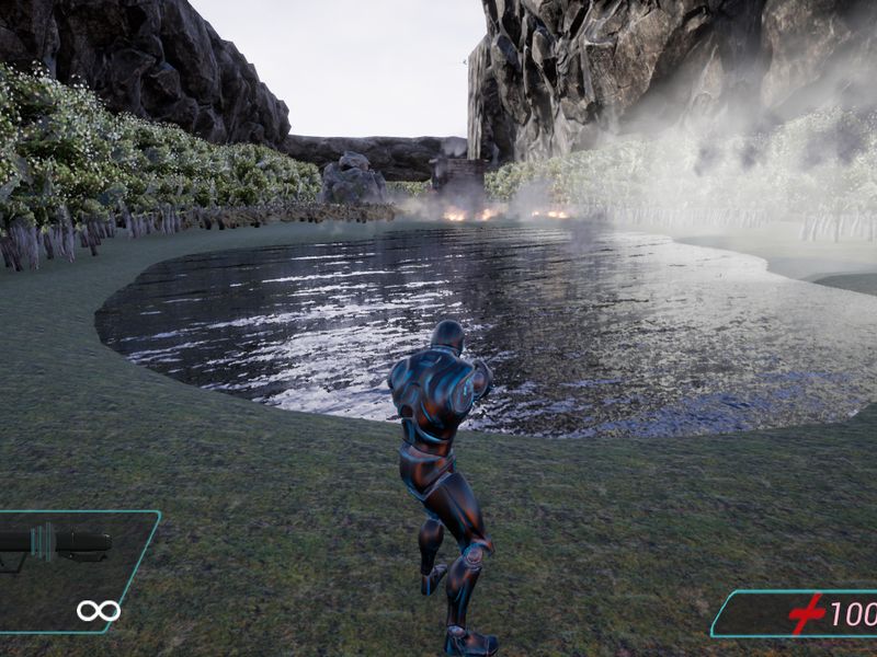 Cyborg Invasion Shooter — скриншот 3