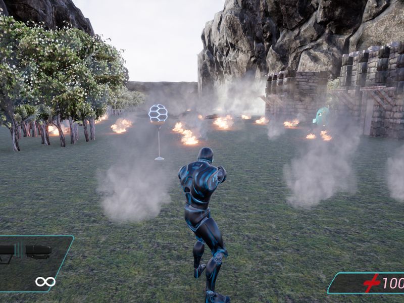 Cyborg Invasion Shooter — скриншот 5
