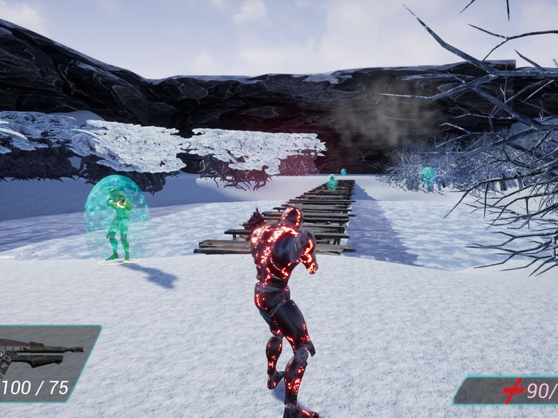 Cyborg Invasion Shooter — скриншот 4