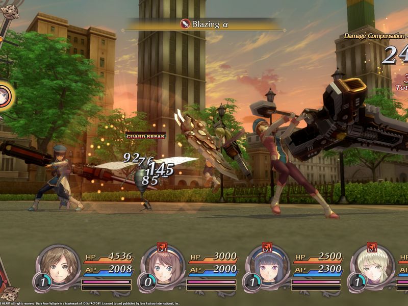 Dark Rose Valkyrie — скриншот 2