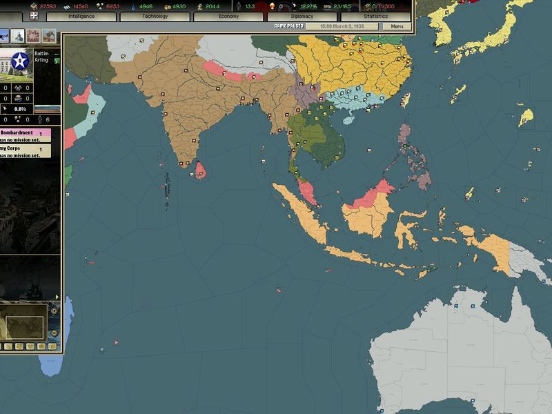Darkest Hour A Hearts of Iron Game — скриншот 1