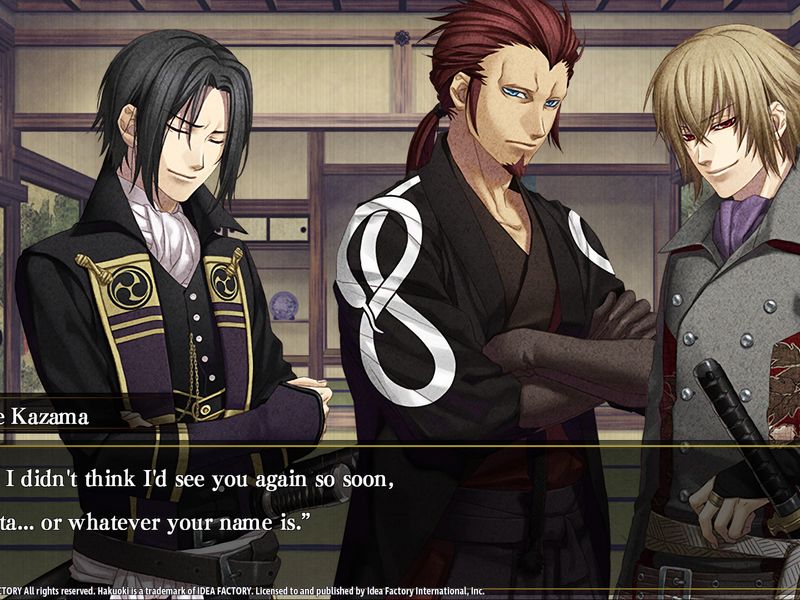 Hakuoki Edo Blossoms — скриншот 4