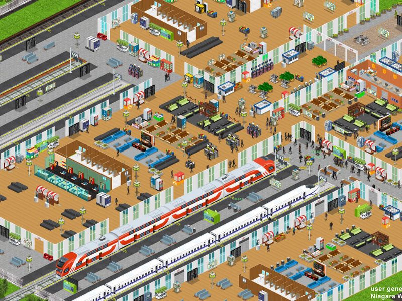 Train Station Simulator — скриншот 1