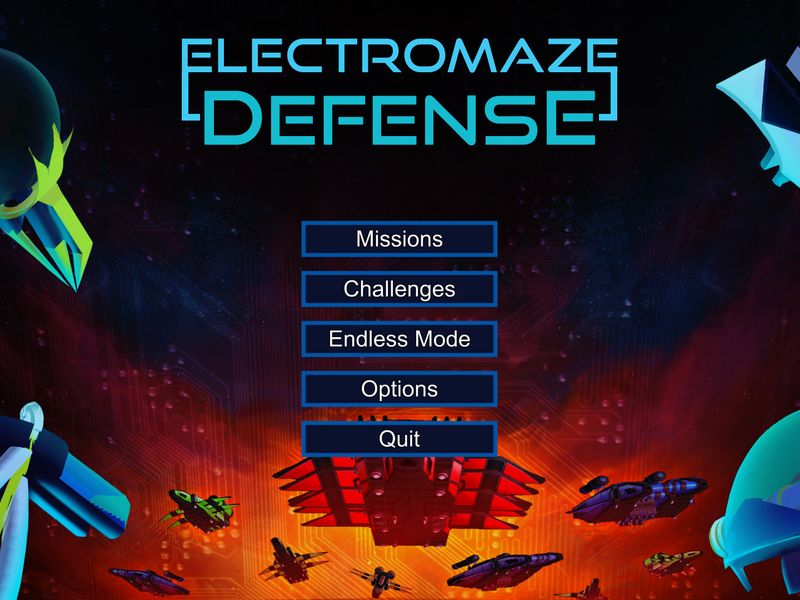 Electromaze Tower Defense — скриншот 1