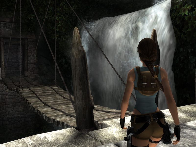 Скриншот 1 — Tomb Raider Anniversary