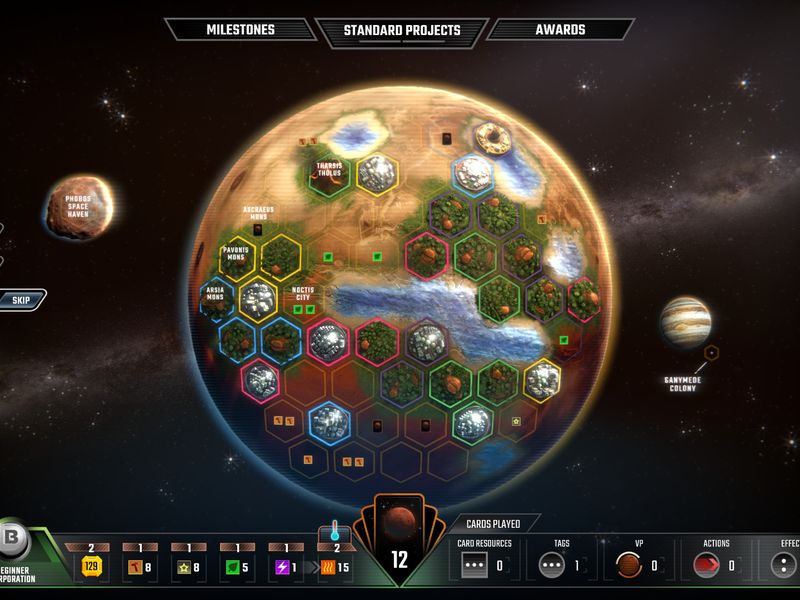 Terraforming Mars — скриншот 2