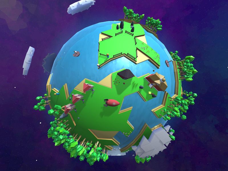 Poly Universe — скриншот 1
