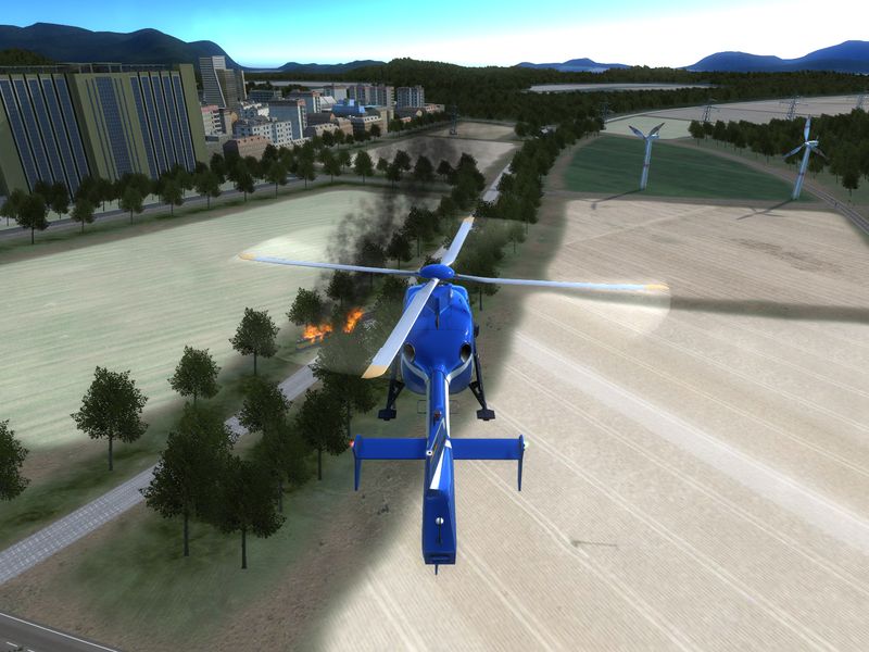 Police Helicopter Simulator — скриншот 4