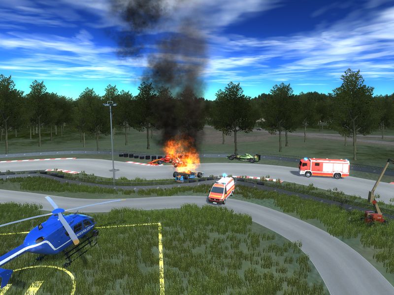 Police Helicopter Simulator — скриншот 3