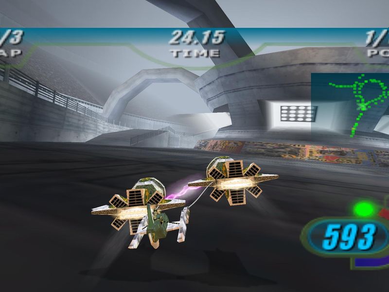 STAR WARS Episode I Racer — скриншот 5