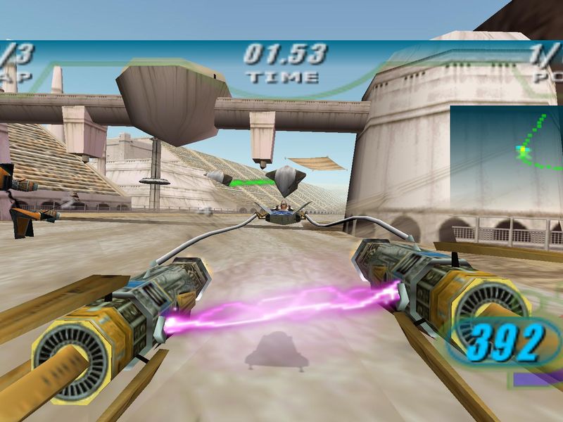 STAR WARS Episode I Racer — скриншот 1