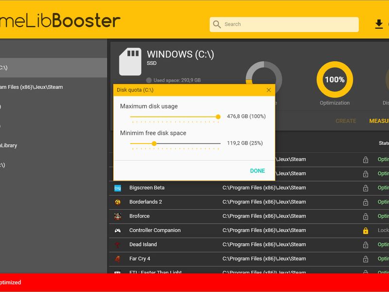 GameLibBooster — скриншот 4