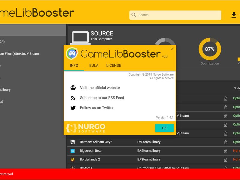 GameLibBooster — скриншот 5