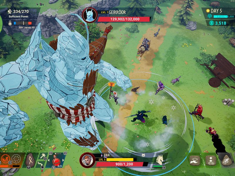 Tribes of Midgard — скриншот 1