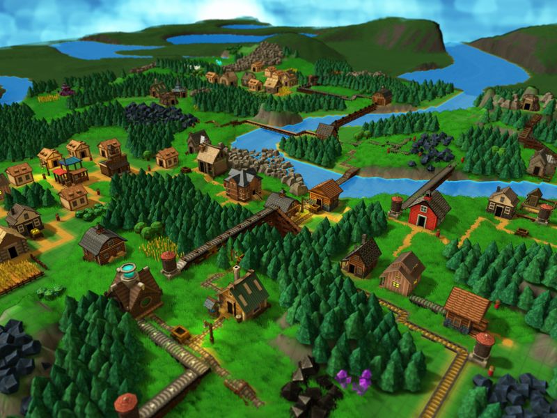 Factory Town — скриншот 1