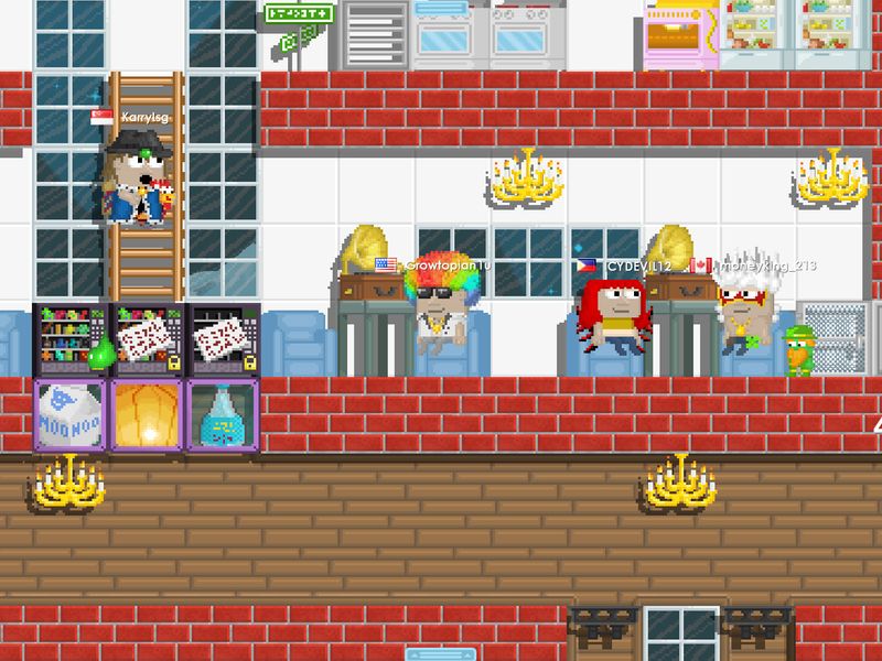 Скриншот 1 — Growtopia
