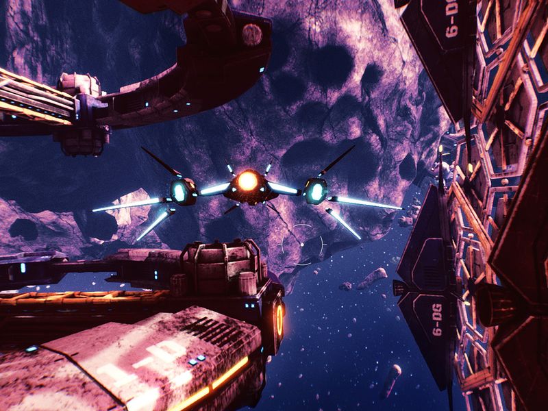 Redout Space Assault — скриншот 1