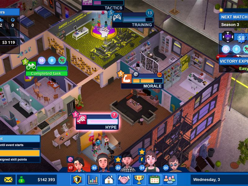 Esports Life Tycoon — скриншот 1
