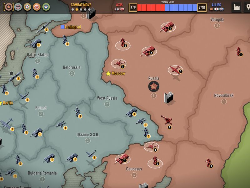 Axis & Allies 1942 Online — скриншот 2