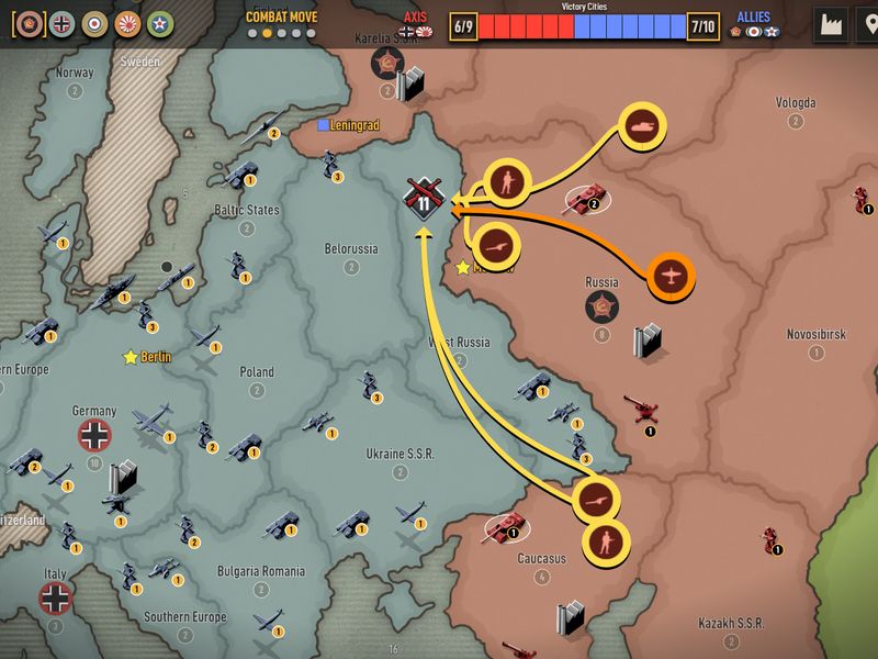Axis & Allies 1942 Online — скриншот 3