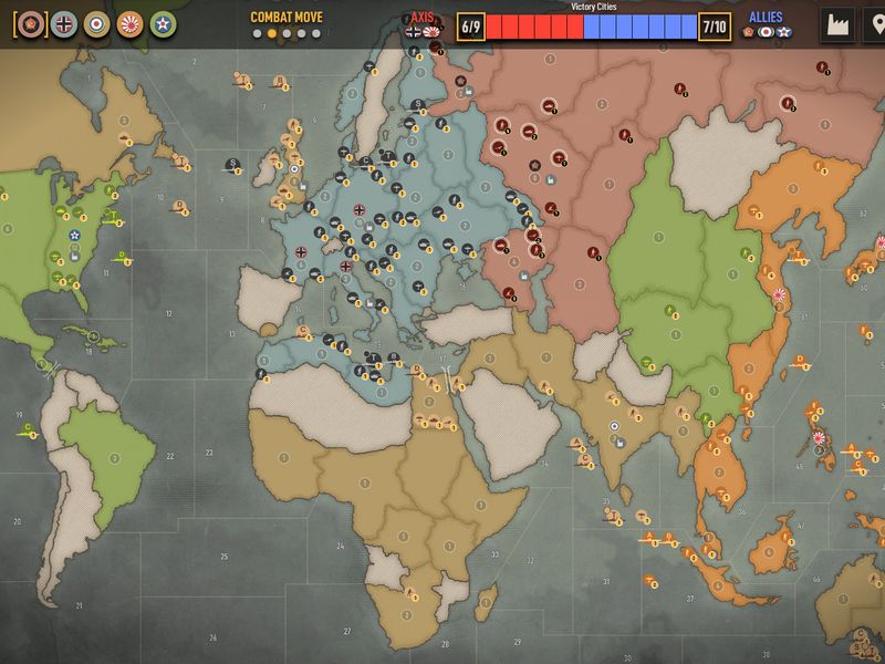 Axis & Allies 1942 Online — скриншот 1