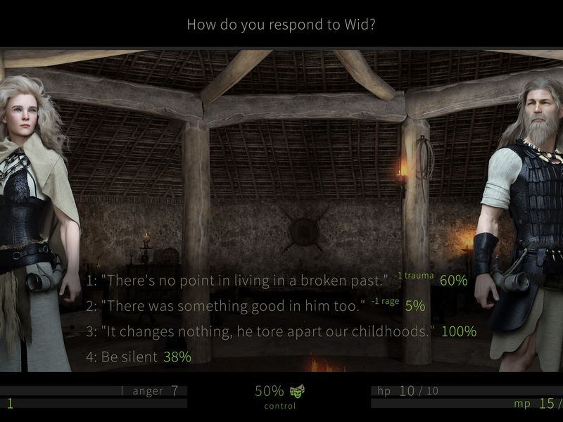 Sacred Fire A Role Playing Game — скриншот 1