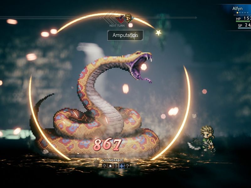 Octopath Traveler — скриншот 4