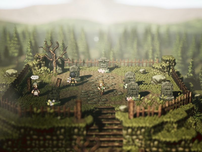 Octopath Traveler — скриншот 6