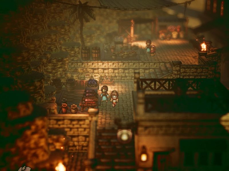 Octopath Traveler — скриншот 5