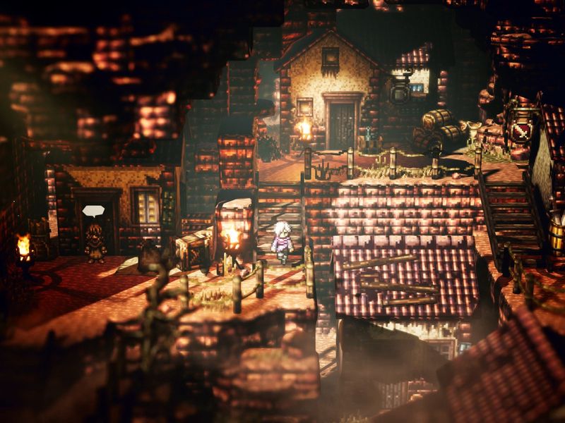 Octopath Traveler — скриншот 2