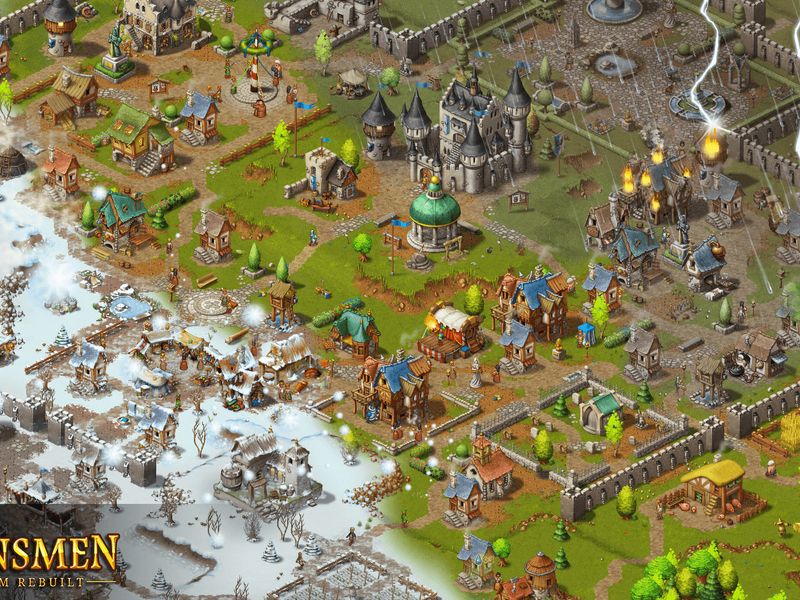 Скриншот 1 — Townsmen A Kingdom Rebuilt
