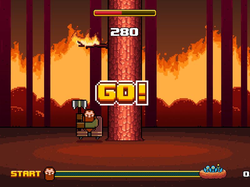 Timberman VS — скриншот 4