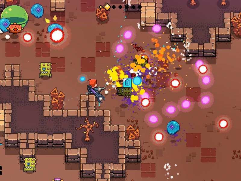 Space Robinson Hardcore Roguelike Action — скриншот 5