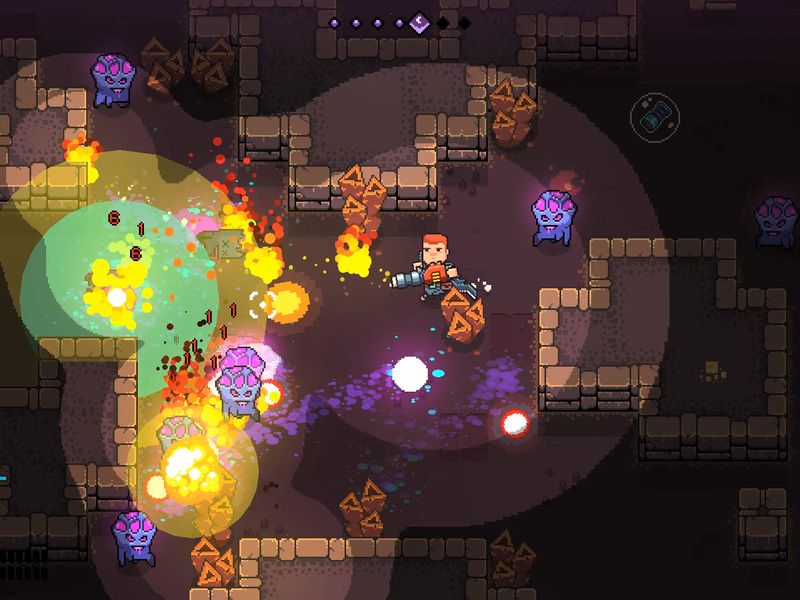 Space Robinson Hardcore Roguelike Action — скриншот 3
