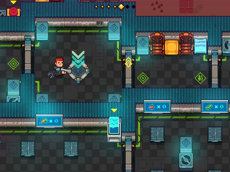 Space Robinson Hardcore Roguelike Action — скриншот 4