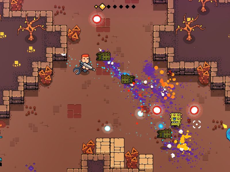 Space Robinson Hardcore Roguelike Action — скриншот 1