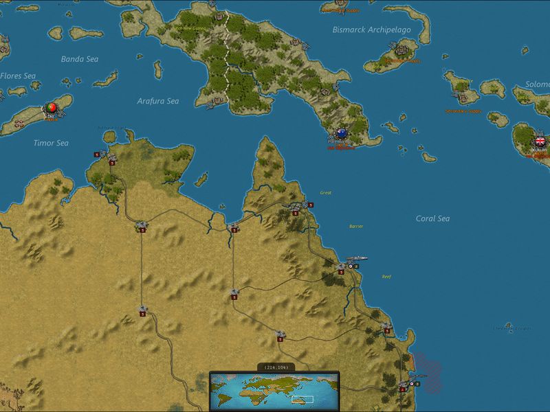 Strategic Command WWII World at War — скриншот 4