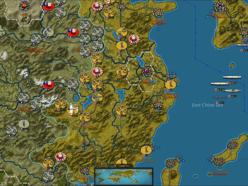 Strategic Command WWII World at War — скриншот 1
