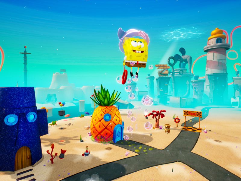 Скриншот 1 — SpongeBob SquarePants Battle for Bikini Bottom Rehydrated