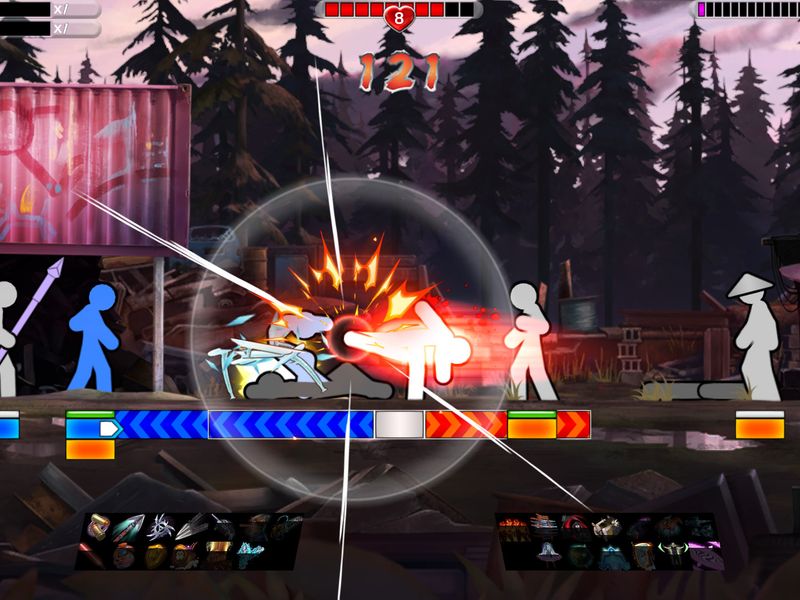 One Finger Death Punch 2 — скриншот 1